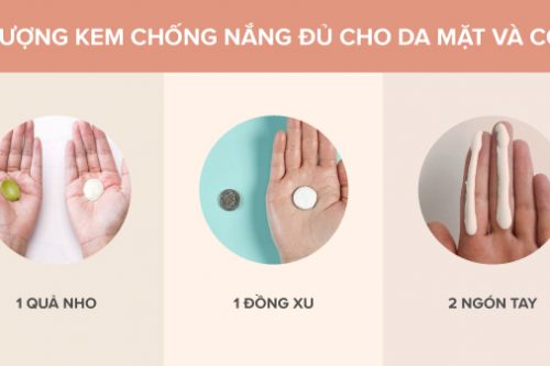 Bôi kem chống nắng bao nhiêu là đủ